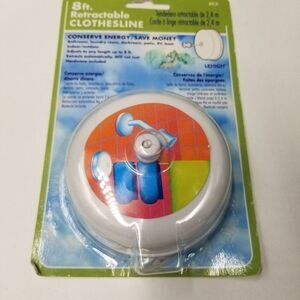 Vintage Lehigh Retractable Clothesline 8 Foot New in Package